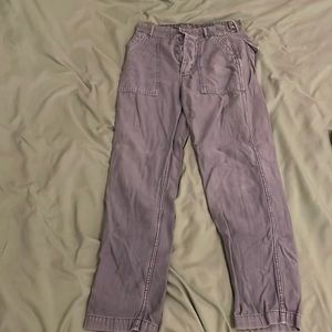 Brand: American Eagle size: 2 long color: washed denim blue